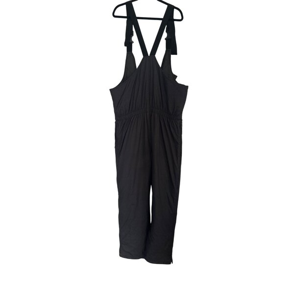 Vintage Polaris Men’s L Black Ski Bib Snowsuit Adjustable Straps Snowmobile - Picture 15 of 16